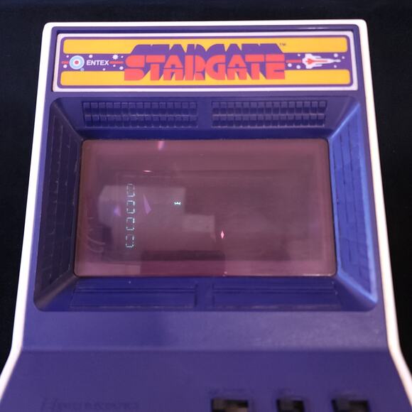 Vintage Rare Entex Stargate Portable Table Top 1982 Arcade Game Tested Works - Picture 12 of 15
